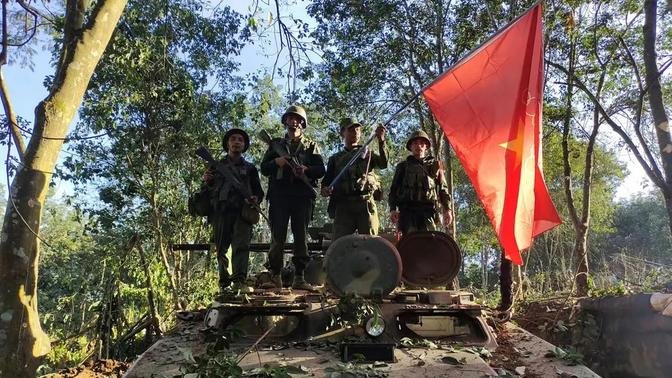 Ethnic rebels deal another blow to Burmese military junta with attacks in country's west