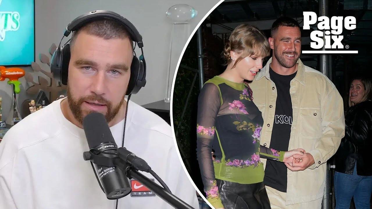 Fans think Travis Kelce hinted he’s in love with Taylor Swift