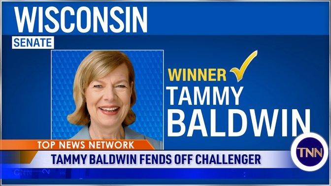 Tammy Baldwin Wins Third US Senate Term in Wisconsin