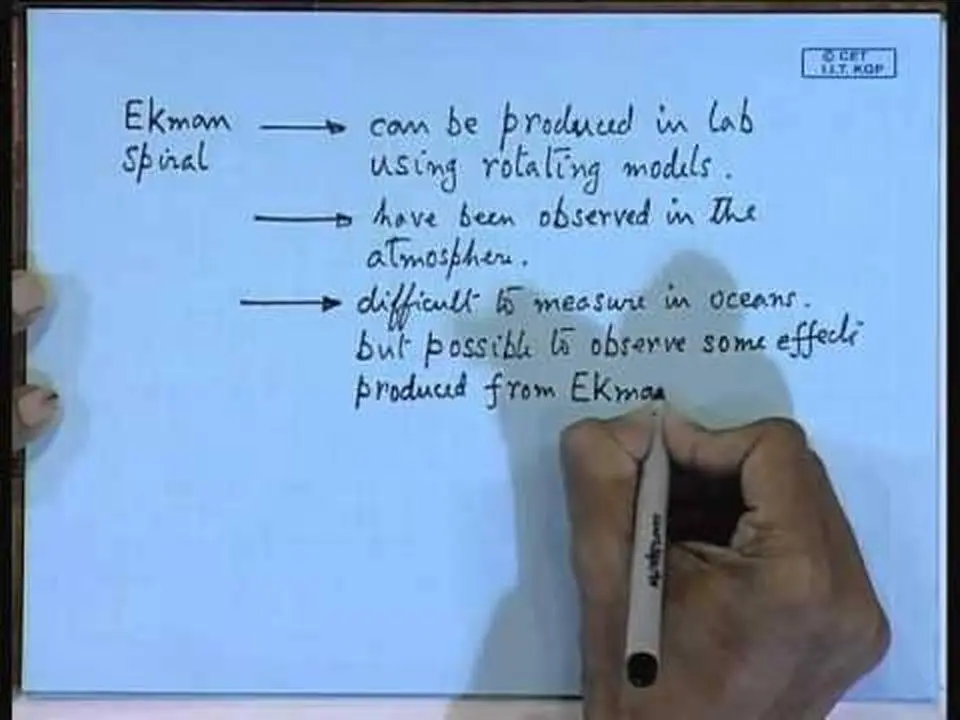 Mod-01 Lec-07 Open Ocean - II