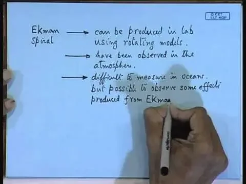 Mod-01 Lec-07 Open Ocean - II