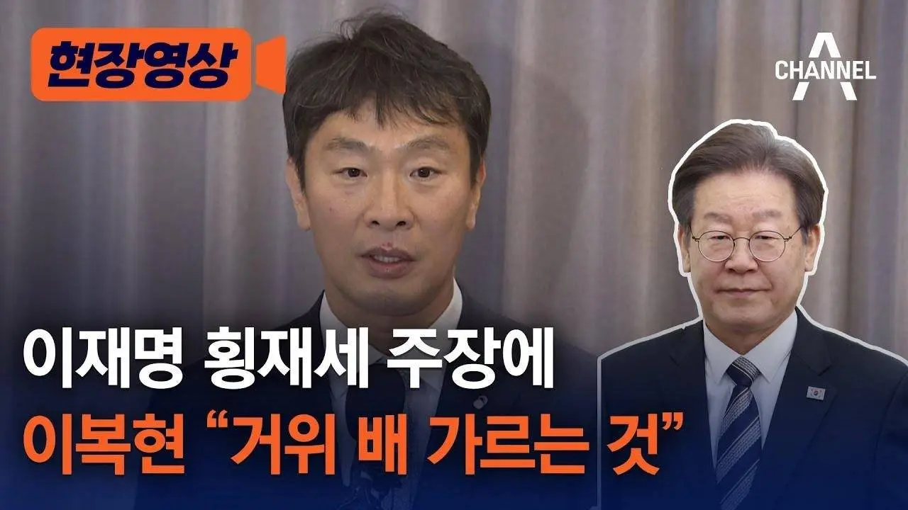 [현장영상] 이재명 횡재세 주장에 이복현 "거위 배 가르는 것" / 채널A