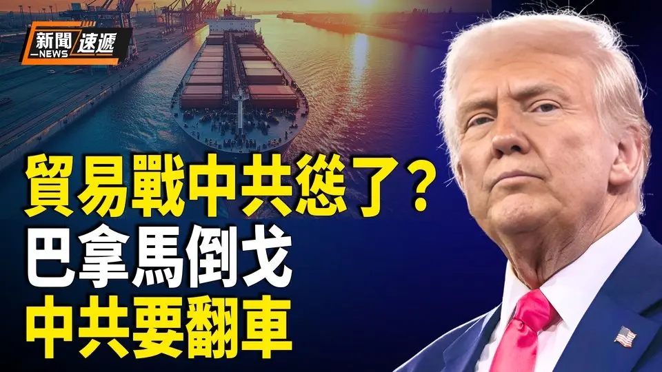 貿易戰中共罕見認慫跡象! 巴拿馬連輸一局 俄烏戰俘讓中共難堪 邯鄲動物園黑熊出逃 涉事員工被欠薪2個月【新聞速遞】