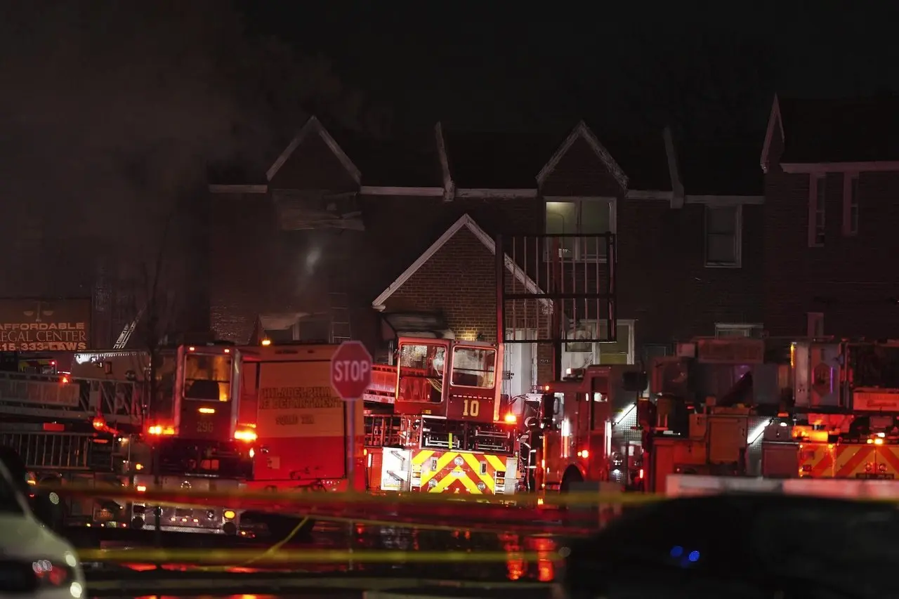 LIVE: Scene of Small Rescue Plane Crash in Philadelphia