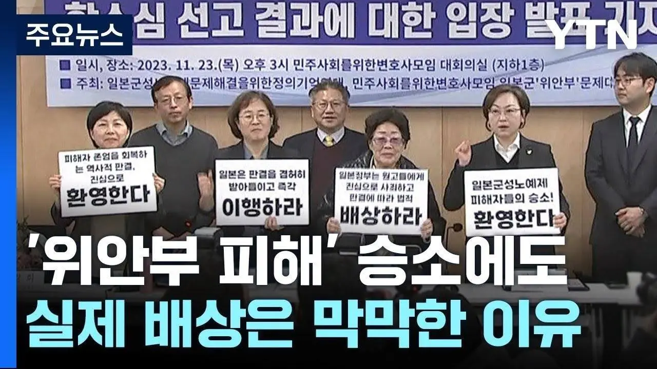 '위안부 피해' 승소했지만...日 반발에 실제 배상은 '막막' / YTN