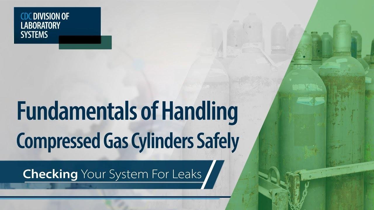 Fundamentals of Working Safely with Compressed Gas – Checking your System for Leaks