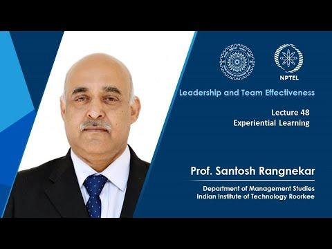 Lecture 48: Experiential Learning