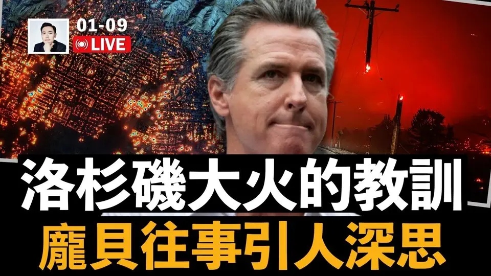 洛杉磯.大.火.的深刻教訓！造成了多大損失？龐貝往事引人深思｜大宇拍案驚奇 live！