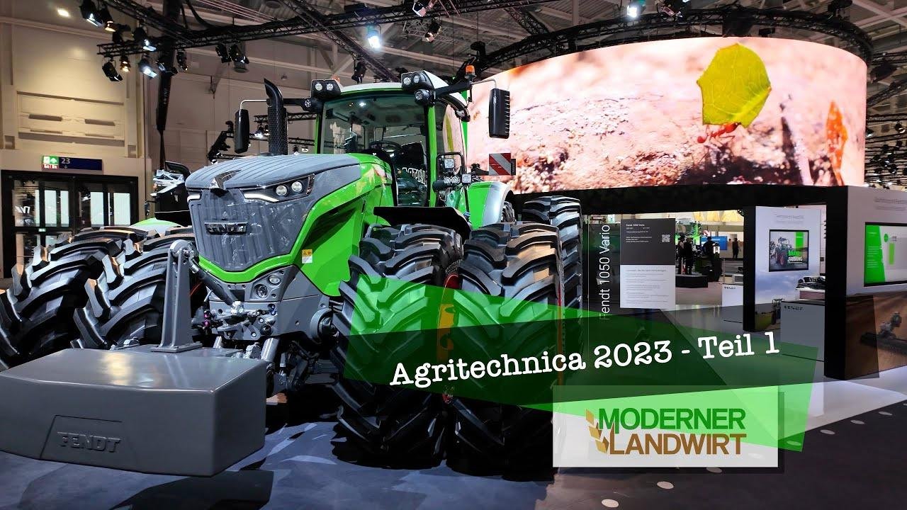 Agritechnica 2023 Teil 1 - Fendt / Massey Ferguson / Valtra und John Deere