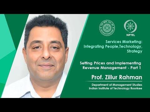 Lecture 14 - Setting Prices and Implementing Revenue Management - Part 1