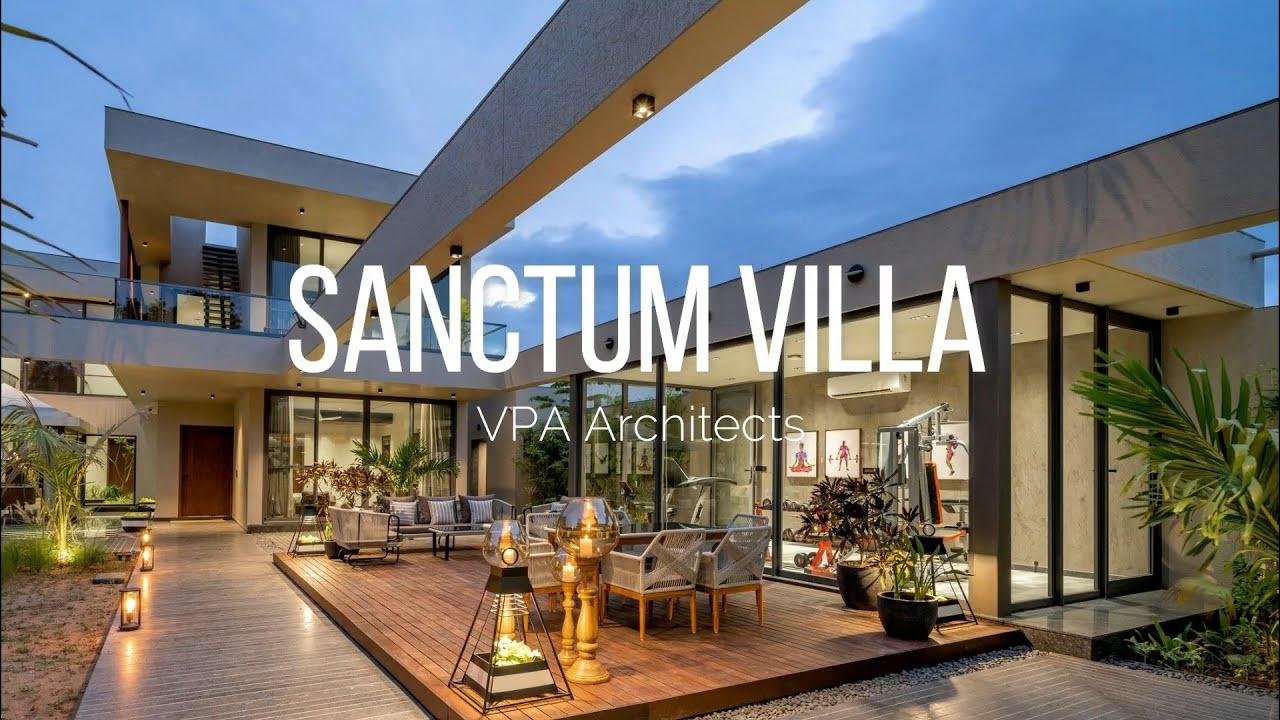 Unveiling Sanctum Villa: A Fusion of Tradition and Contemporary House Design