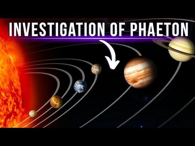 The Planet Phaeton- Did It Shatter To Form The Asteroid Belt-