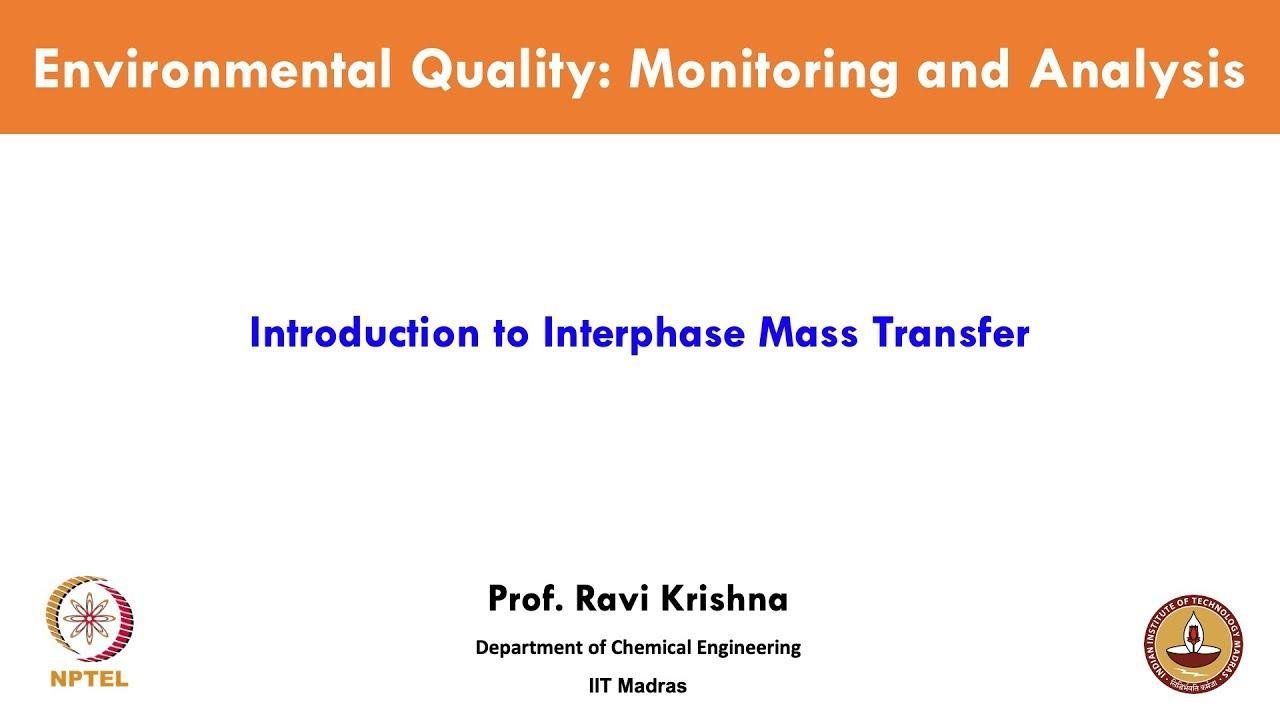 Introduction to Interphase Mass Transfer