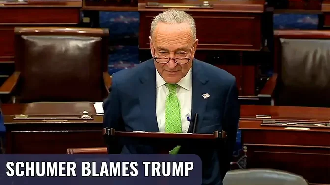 Schumer Blames Trump for Killing Senate Border Bill