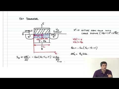 Transistor - 3  - MOS Transistor Current Expression