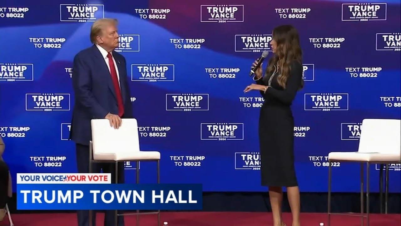 Kamala Harris and Donald Trump hold rival events in battleground Pennsylvania