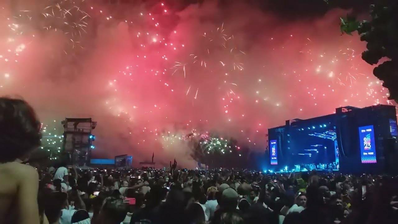 New Year's Eve in Rio de Janeiro: Amazing Fireworks