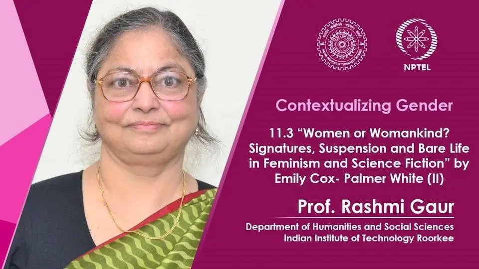 Lecture 53: “Women or Womankind?" by Jemima Repo (II)