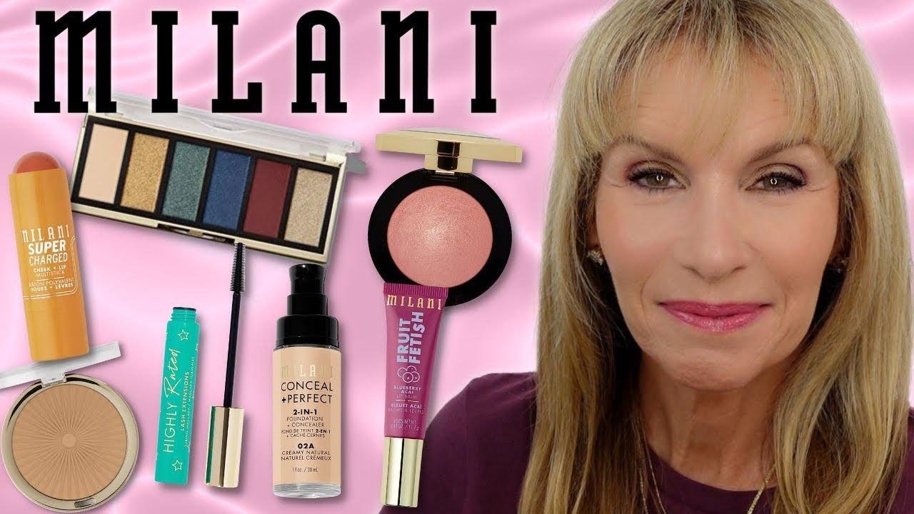 Full Face of Milani Makeup on Mature Skin | Affordable Beauty Over 50