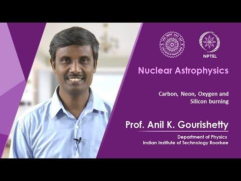 Lec 28: Carbon, Neon, Oxygen and Silicon burning
