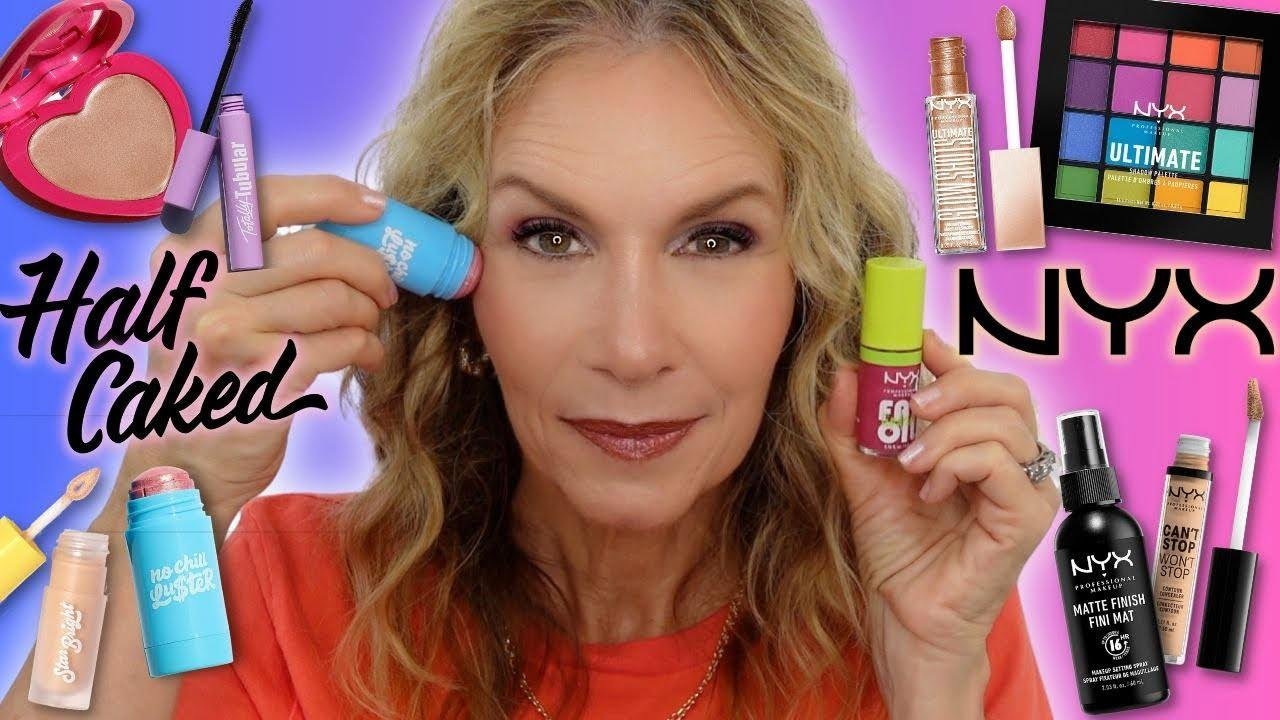 Do NYX Cosmetics & Half Caked Work on Mature Skin? Full Face of Affordable Beauty