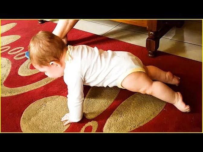 Funniest Cute Baby Crawling - Funny Baby Videos