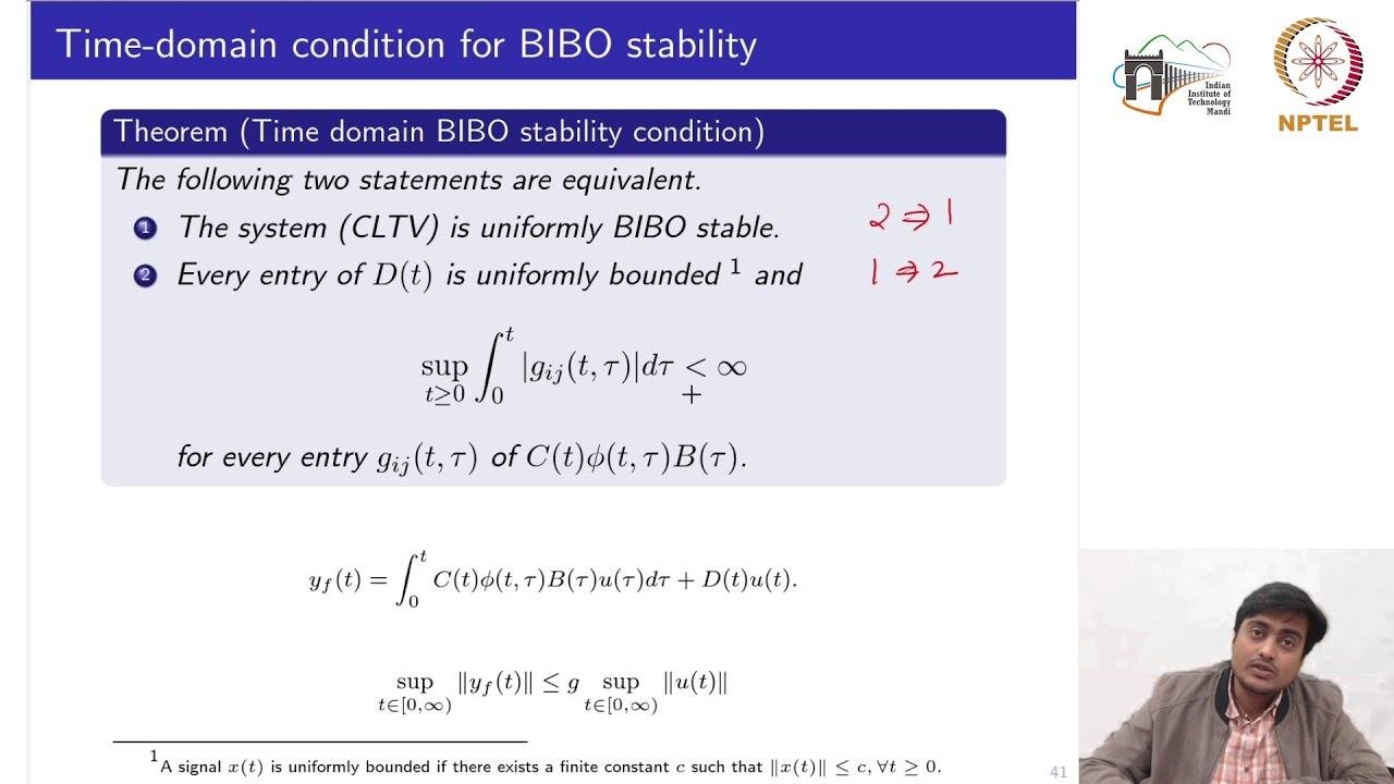 BIBO vs Lyapunov Stability
