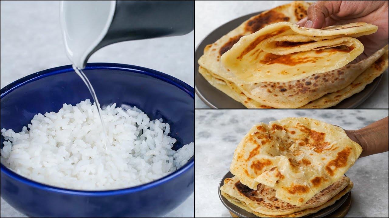 Don't Waste Leftover Rice, U Can Make This Delicious Paratha Recipe | Rice Paratha Breakfast Recipe