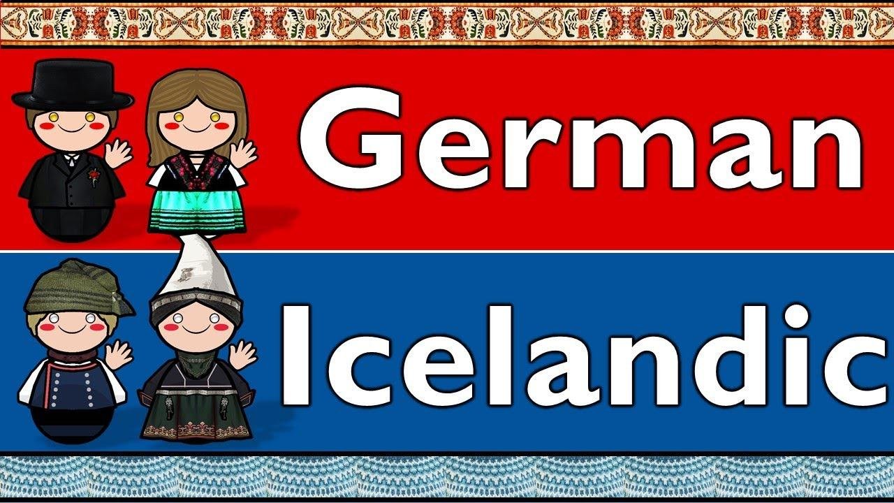 GERMANIC: GERMAN & ICELANDIC