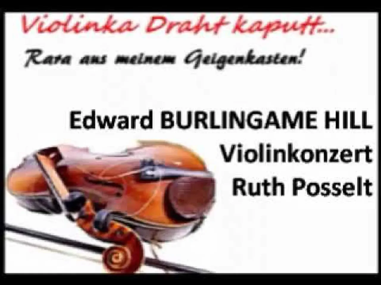 Edward Burlingame Hill Violinkonzert