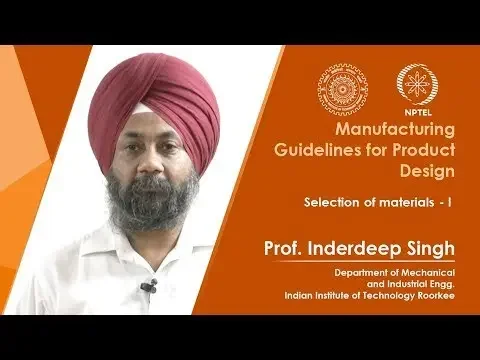 Selection of materials-I