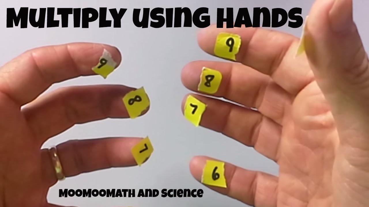 Learn to multiply using your hands