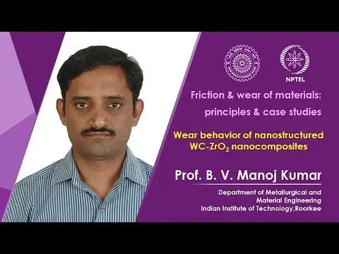 Wear behavior of nanostructured WC-ZrO2 nanocomposites