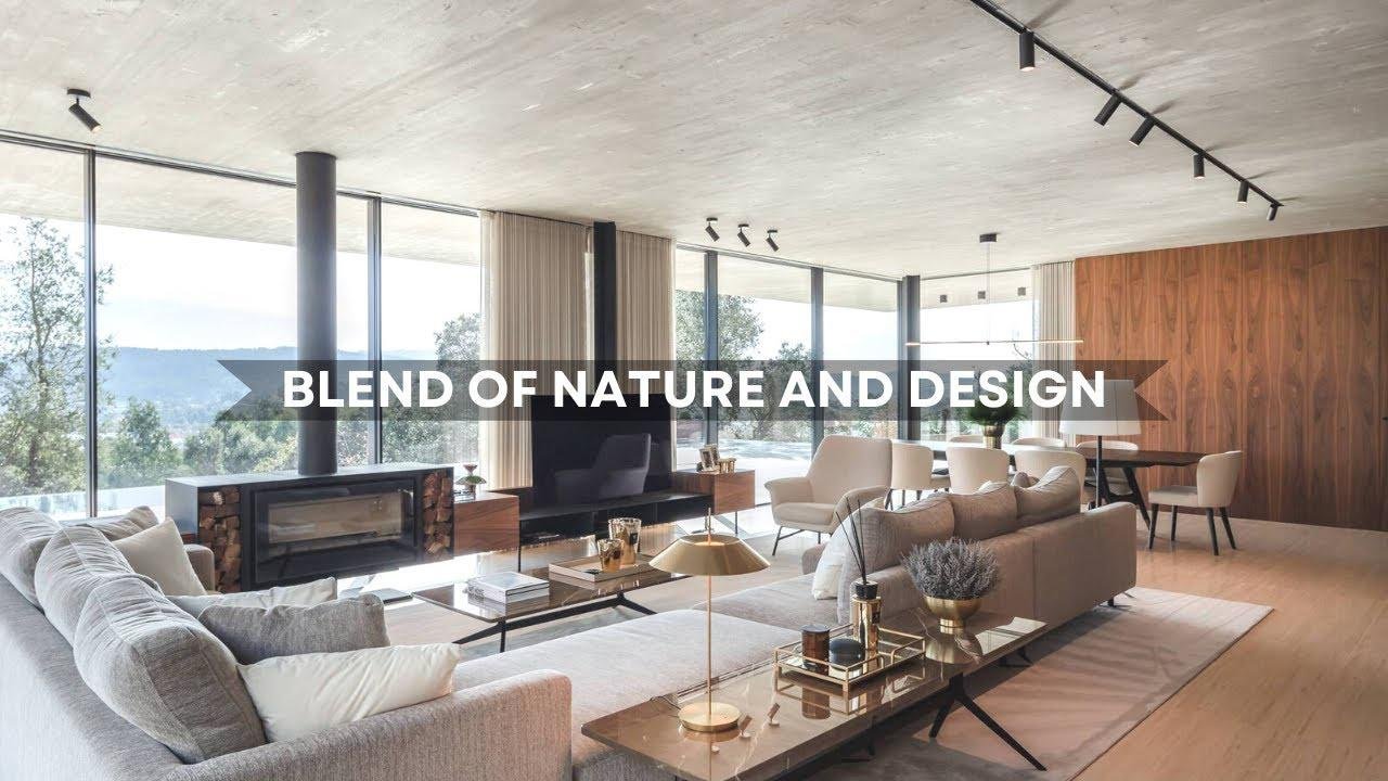 Symbiosis in Design, A Harmonious Dwelling Blending Nature and Architecture