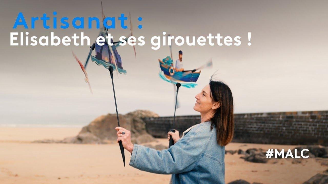 Artisanat : Elisabeth et ses girouettes !