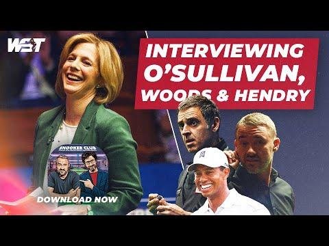 Hazel Irvine on O'Sullivan's Walkout, Tiger Woods & "Miserable" Hendry! | Snooker Club Podcast