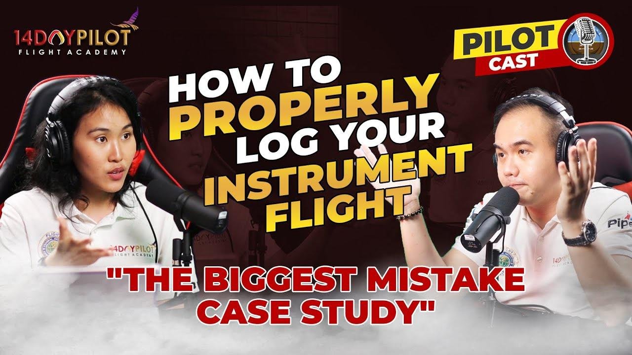 Instrument Flight LOGBOOK BIGGEST MISTAKES!!!
