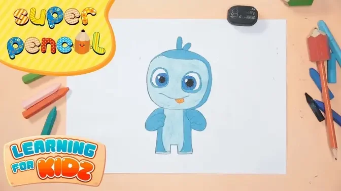 Siêu Nhân Bút Chì Tập 178 - Super Pencil Ep 178 - Hướng Dẫn Vẽ Boomer - Learning For Kidz