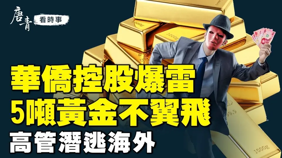 華僑控股爆雷，5噸黃金不翼飛，高管潛逃海外！四無五失中共高壓鍋快爆了；川普團隊不搭理，中共上下抓狂！｜#唐青看時事 #唐青看时事 2024.11.21