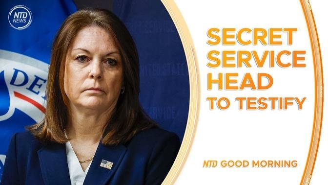 Secret Service Head Agrees to Testify Before Congressional Panel; JD Vance Addresses RNC | NTD