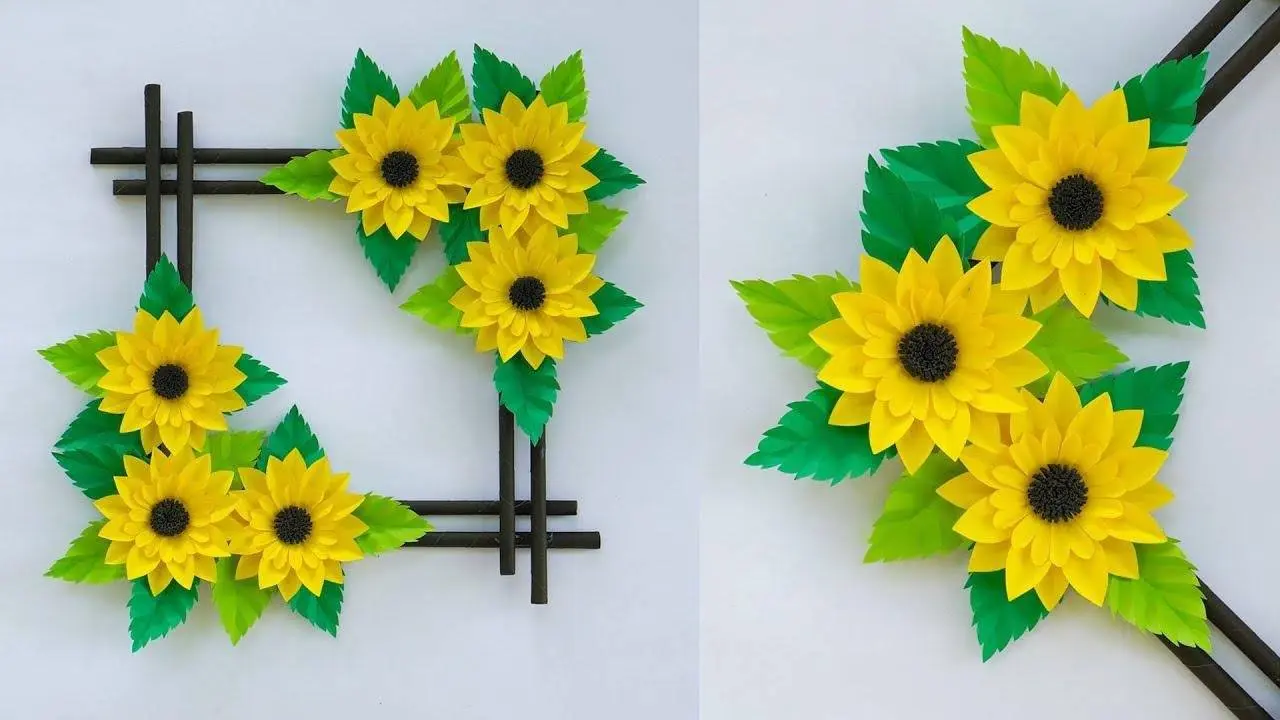 Wallmate | Paper Wallmate | Paper Wall Hanging | Wall hanging craft ideas | Paper craft #25