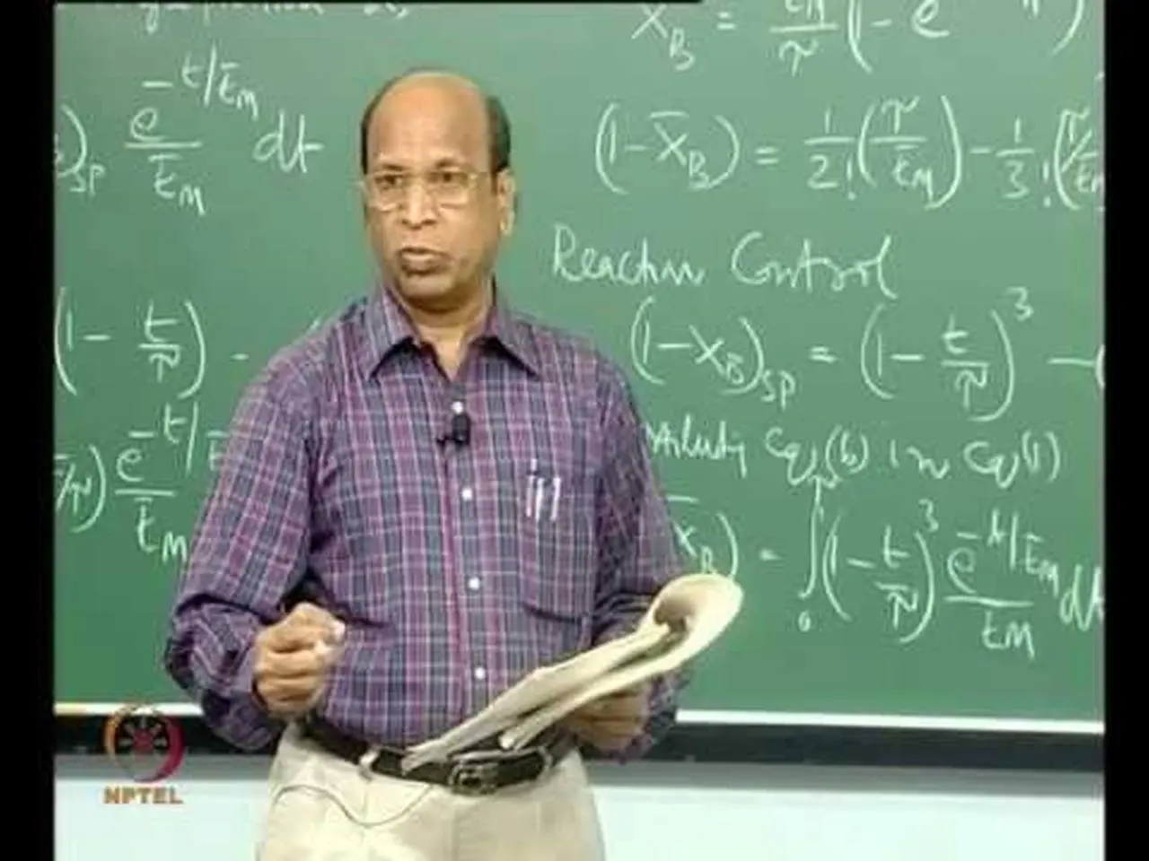 Mod-01 Lec-13 Design equation for MF of solids, uniform gas composition, const. single particle size