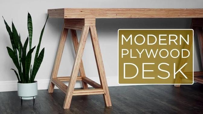 Modern Plywood Desk | 51