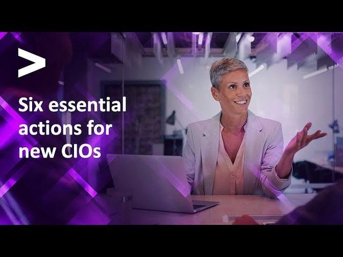 Top 6 actions for new CIOs- Mastering the first 120 days