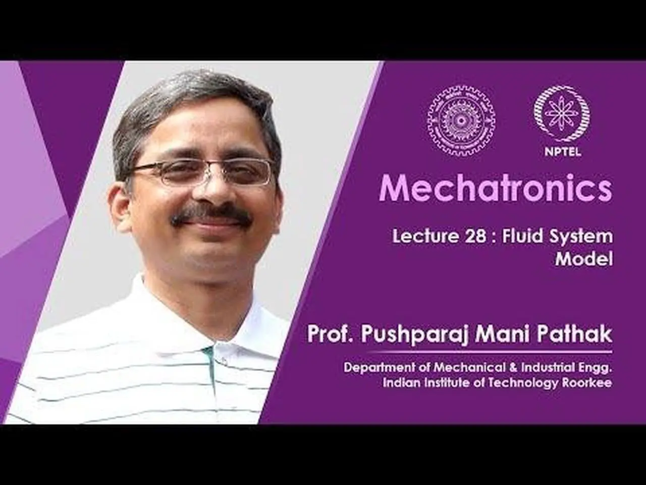 Lecture 28 : Fluid System Model