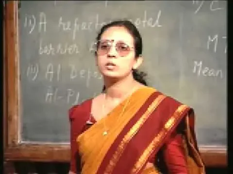 Lecture - 31 Problems in Aluminium Metal contacts