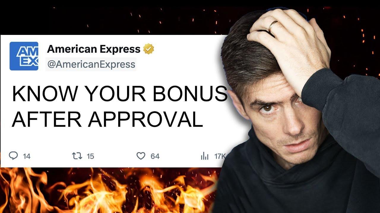Amex Trying Yet Another WEIRD Bonus Policy
