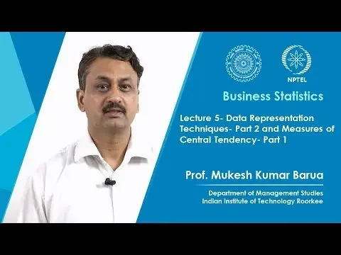 Data representation techniques- Part 2 and measures of central tendency- Part 1