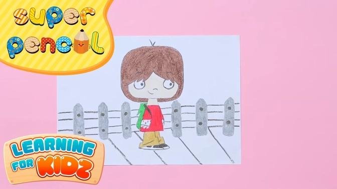 iêu Nhân Bút Chì Tập 156 - Super Pencil Ep 156 - Mac - Easy Drawing For Kids - Learning For Kidz