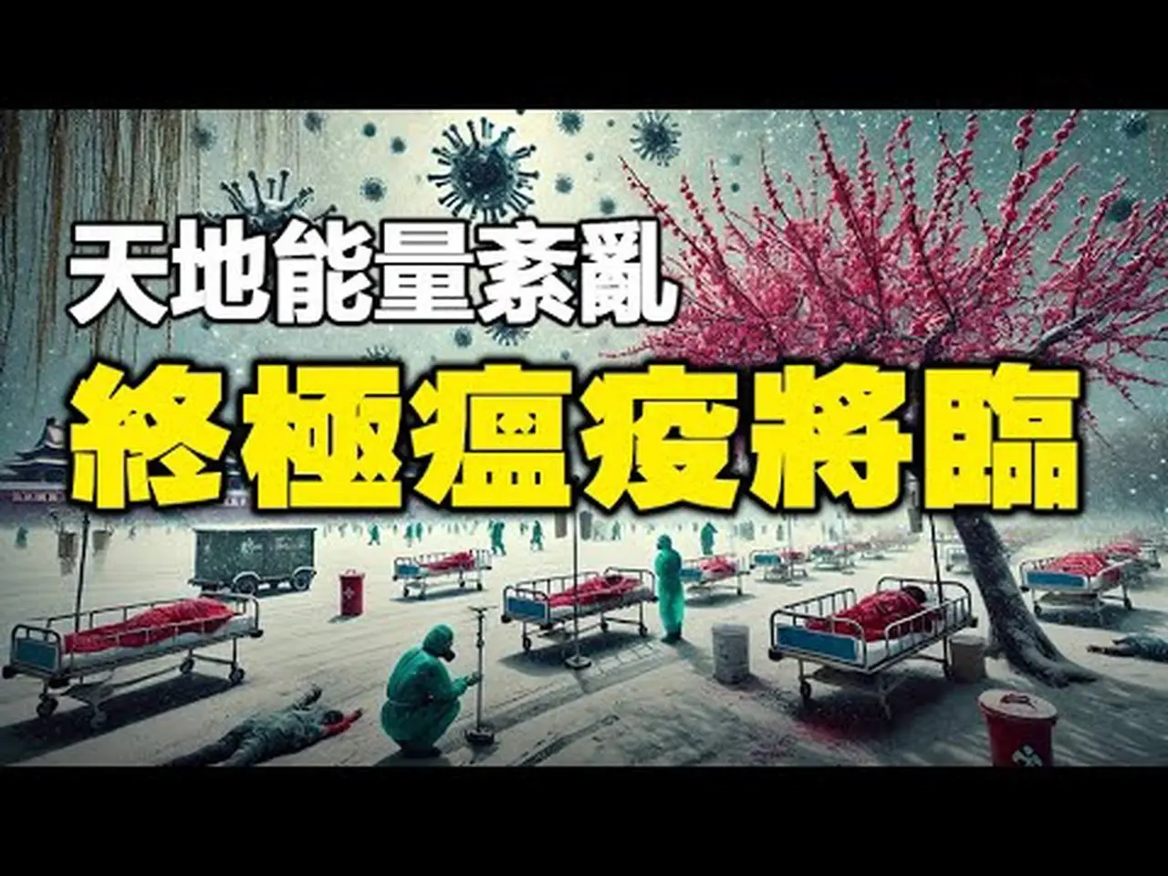 🔥🔥中國現終極瘟疫降臨異象❗北部冬天 柳樹發芽 桃樹開花 氣溫零下❗天地能量紊亂 陰陽反背 萬物遭劫 聞所未聞❗